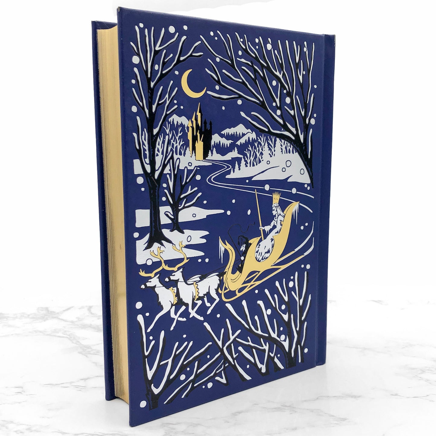 The Complete Chronicles of Narnia by C.S. Lewis [LEATHER-BOUND DELUXE EDITION] 2010 • B&N