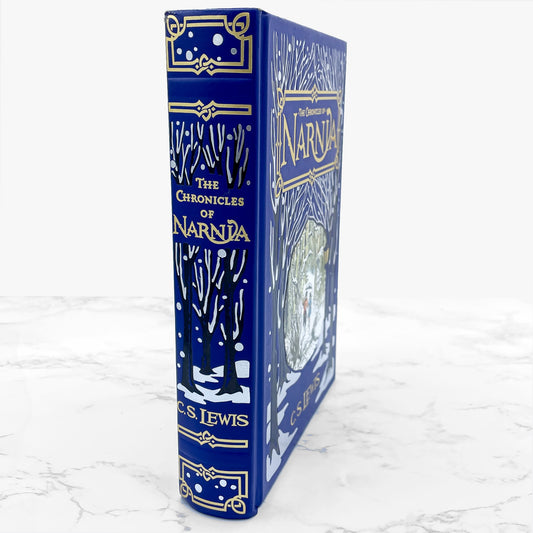 The Complete Chronicles of Narnia by C.S. Lewis [LEATHER-BOUND DELUXE EDITION] 2010 • B&N