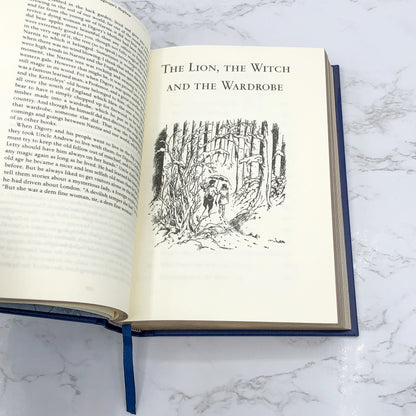 The Complete Chronicles of Narnia by C.S. Lewis [LEATHER-BOUND DELUXE EDITION] 2010 • B&N