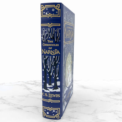 The Complete Chronicles of Narnia by C.S. Lewis [LEATHER-BOUND DELUXE EDITION] 2010 • B&N