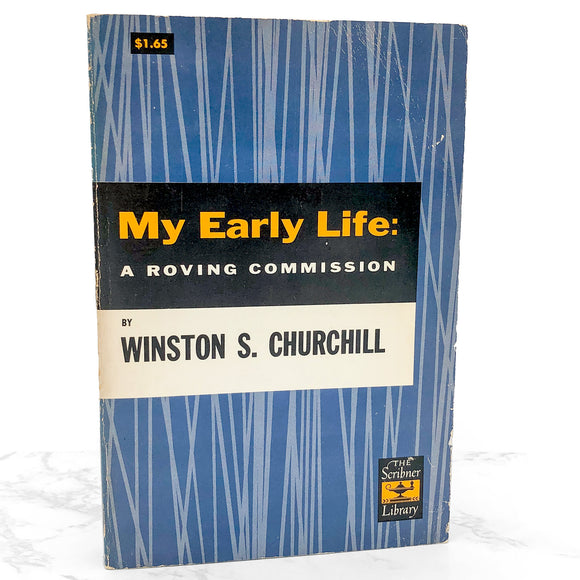 My Early Life: A Roving Commission by Winston S. Churchill [TRADE PAPERBACK] 1958 • Scribners