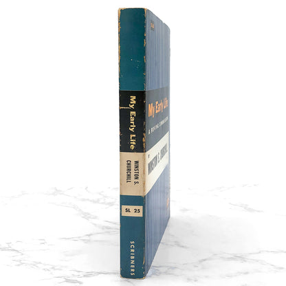 My Early Life: A Roving Commission by Winston S. Churchill [TRADE PAPERBACK] 1958 • Scribners