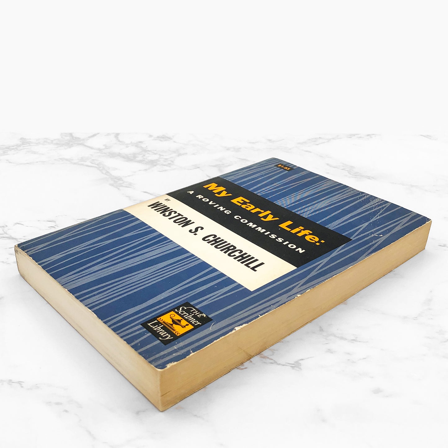 My Early Life: A Roving Commission by Winston S. Churchill [TRADE PAPERBACK] 1958 • Scribners