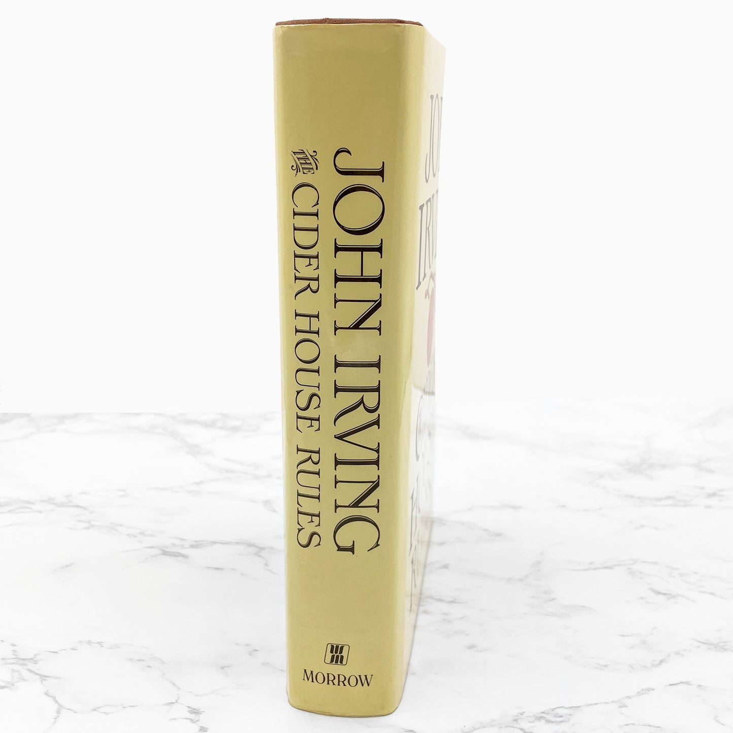 The Cider House Rules by John Irving [FIRST EDITION • FIRST PRINTING] 1985 • William Morrow