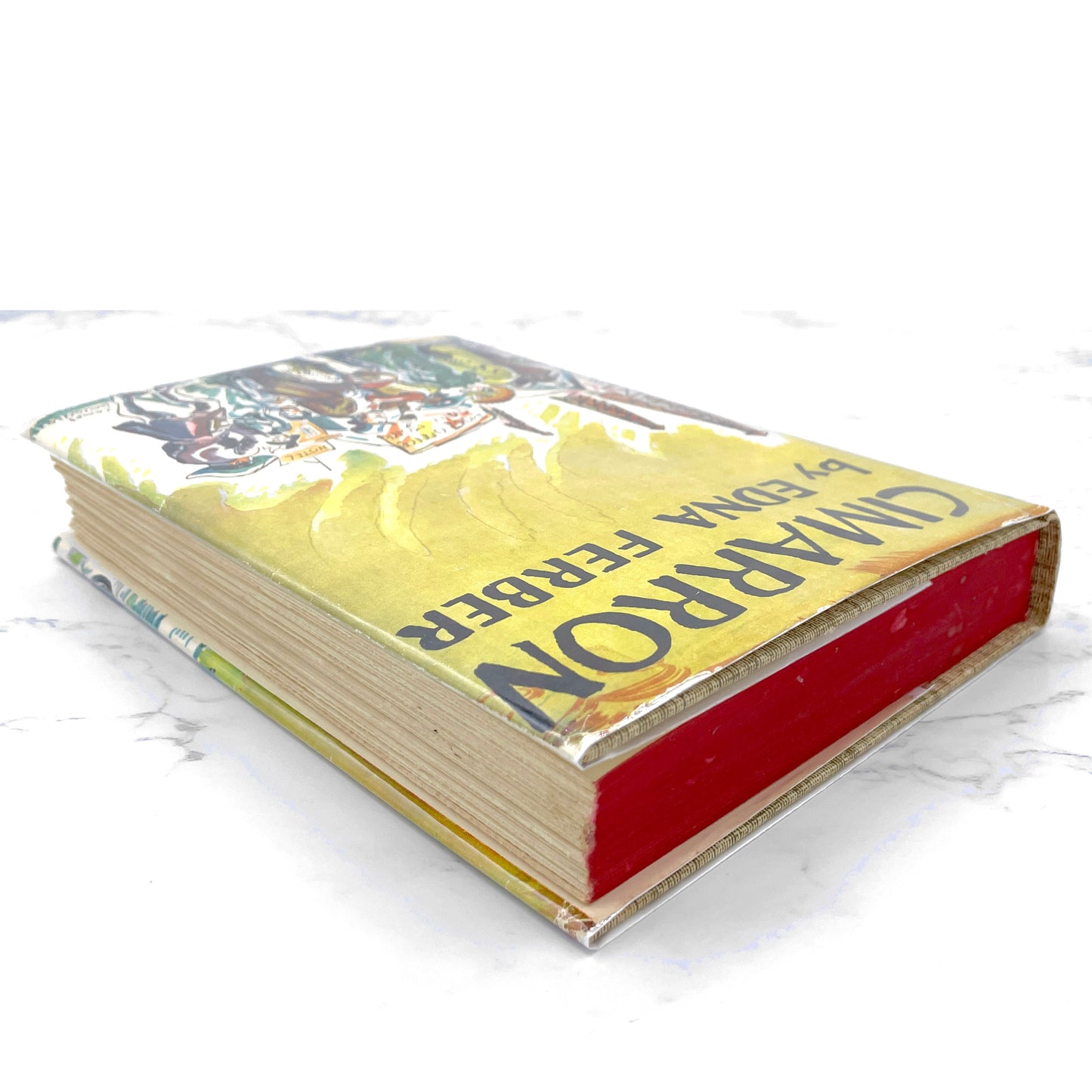 Cimarron by Edna Ferber [ANTIQUE HARDCOVER] 1930 • Grosset & Dunlap