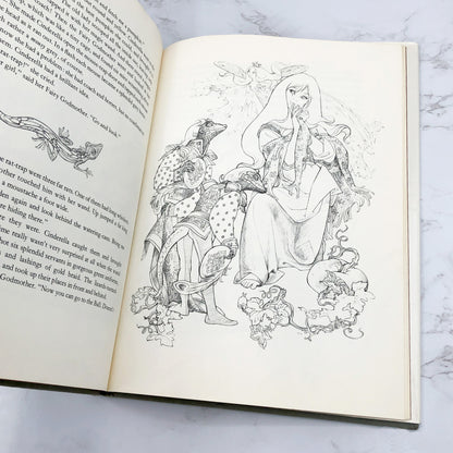 Cinderella by John Fowles [U.S. FIRST EDITION] 1974 • Illustrated by Sheilah Beckett • Little Brown