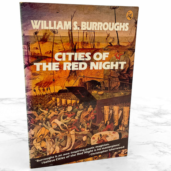 Cities of the Red Night by William S. Burroughs [FIRST PAPERBACK PRINTING] 1982 • Holt Rinehart Winston