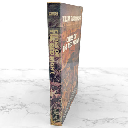 Cities of the Red Night by William S. Burroughs [FIRST PAPERBACK PRINTING] 1982 • Holt Rinehart Winston