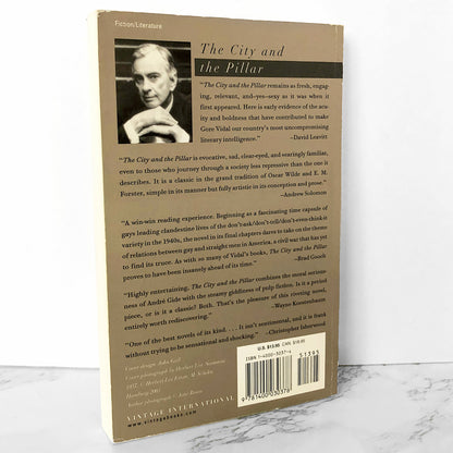 The City and The Pillar by Gore Vidal [TRADE PAPERBACK] 2003 • Vintage Intl.