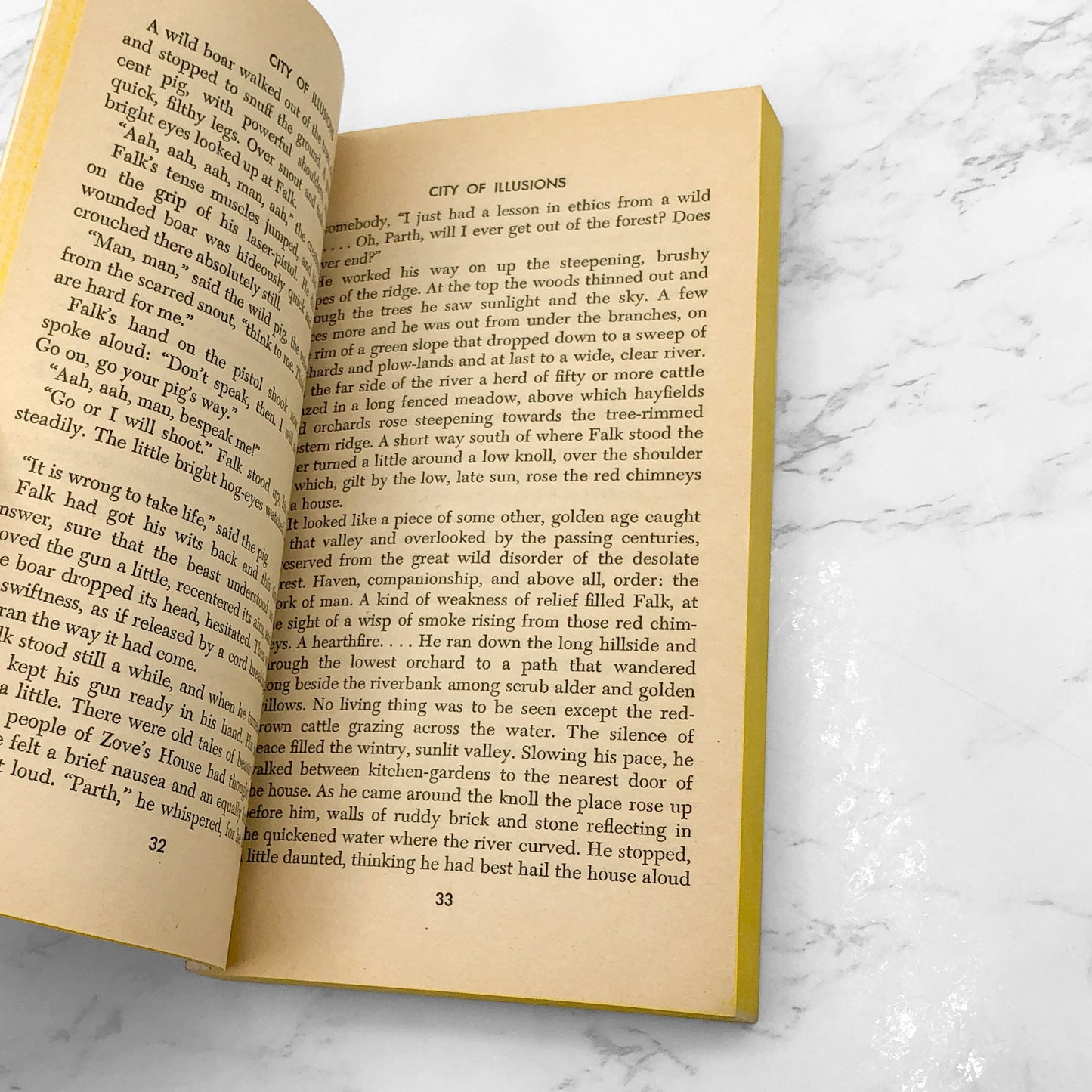 City of Illusions by Ursula K. Le Guin [1974 PAPERBACK] • ACE Science Fiction