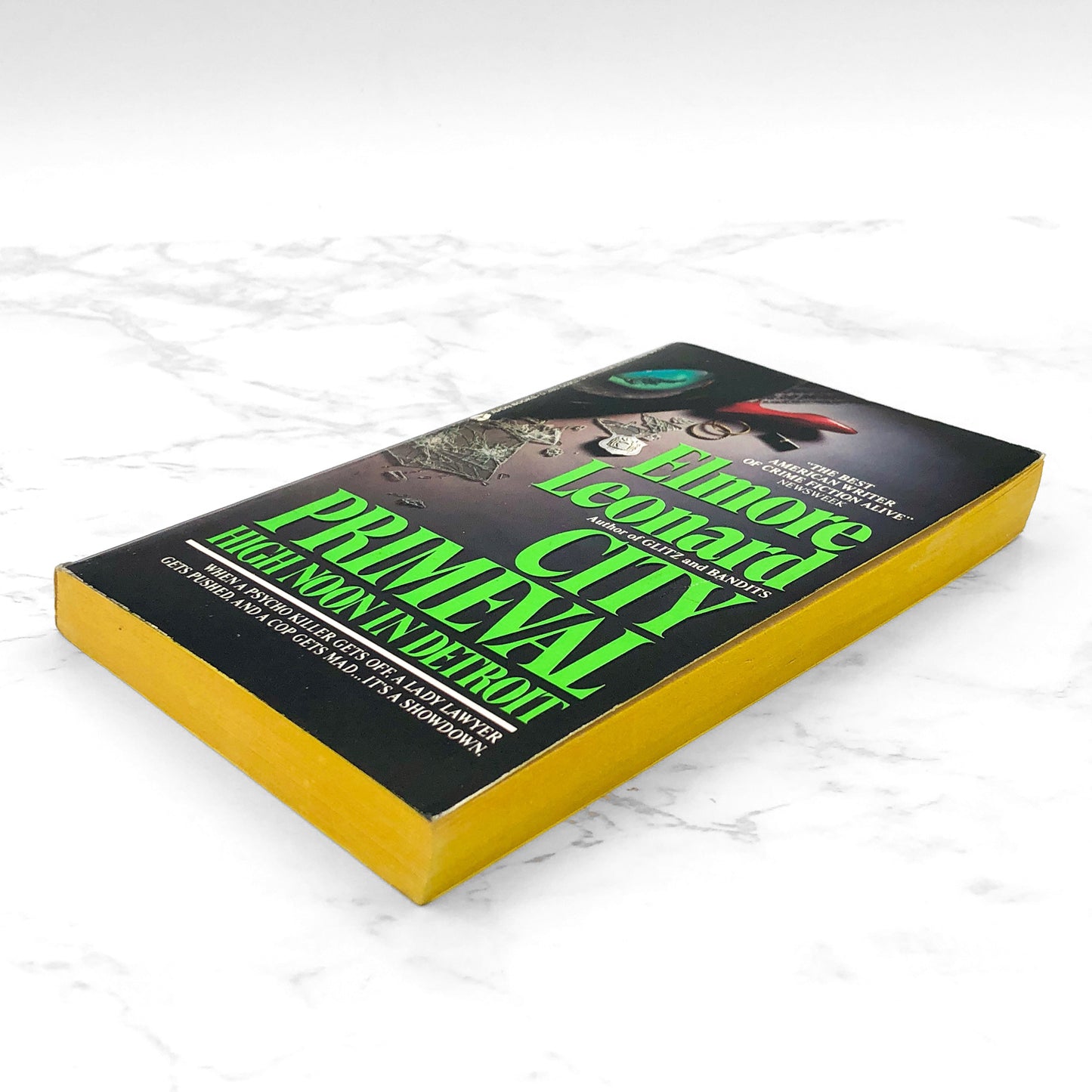 City Primeval: High Noon in Detroit by Elmore Leonard [1987 PAPERBACK] • Avon