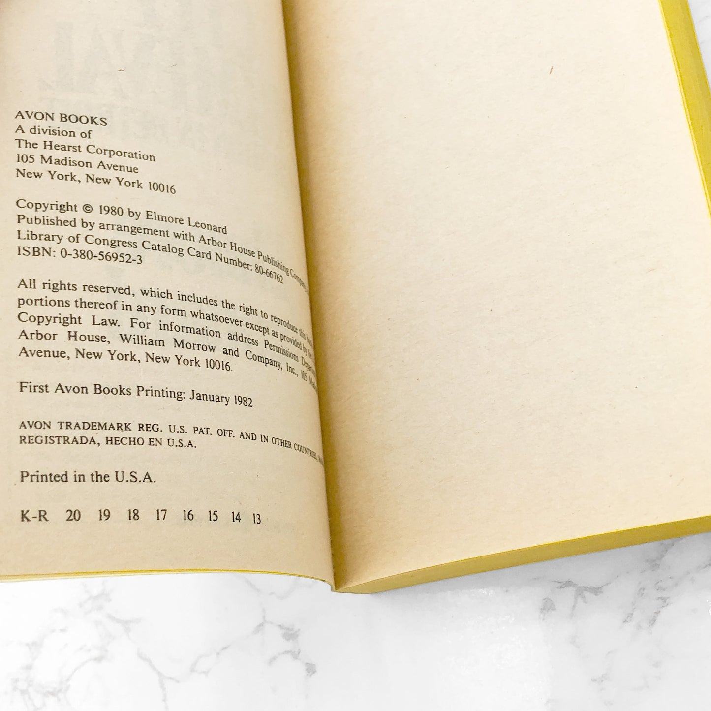 City Primeval: High Noon in Detroit by Elmore Leonard [1987 PAPERBACK] • Avon