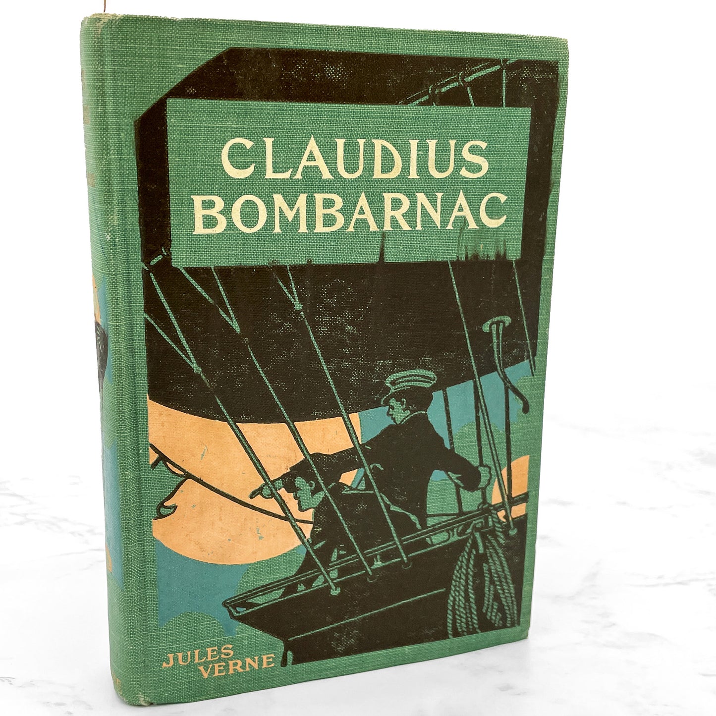 Claudius Bombarnac: Special Correspondent by Jules Verne [ANTIQUE HARDCOVER] 1910 • M.A. Donohue & Co.