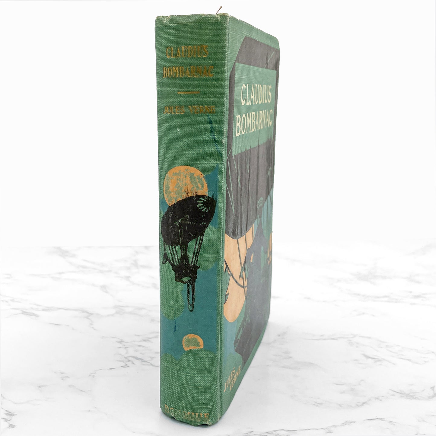 Claudius Bombarnac: Special Correspondent by Jules Verne [ANTIQUE HARDCOVER] 1910 • M.A. Donohue & Co.