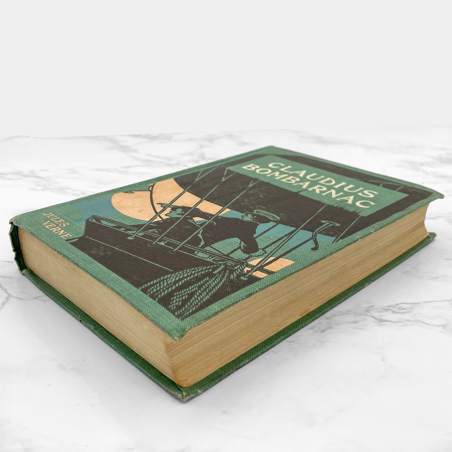 Claudius Bombarnac: Special Correspondent by Jules Verne [ANTIQUE HARDCOVER] 1910 • M.A. Donohue & Co.