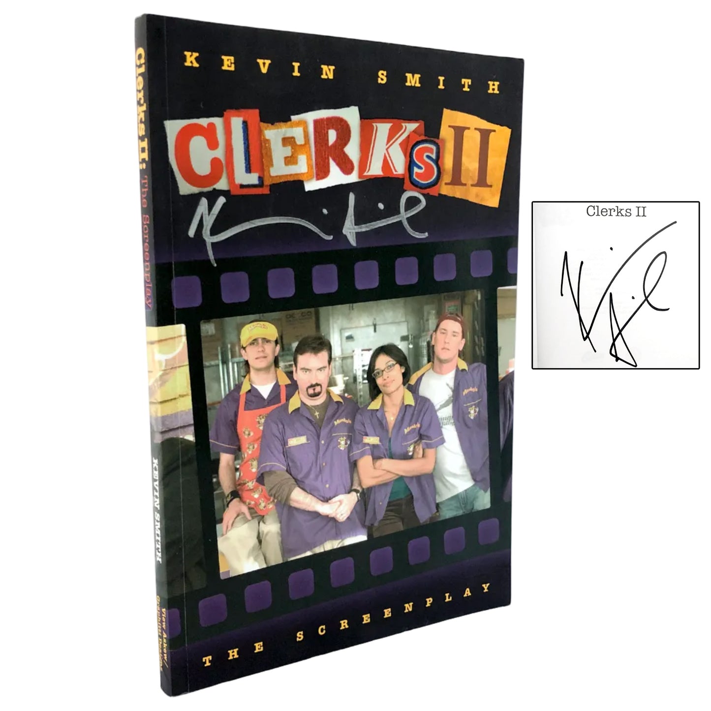 Clerks II: The Screenplay by Kevin Smith SIGNEDx2! [FIRST EDITION] 2006