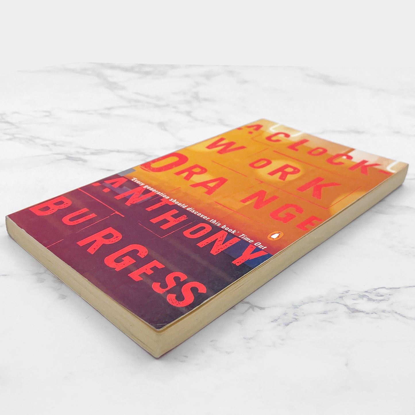 A Clockwork Orange by Anthony Burgess [U.K PAPERBACK] 1998 • Limited Edition • Penguin X Sight and Sound