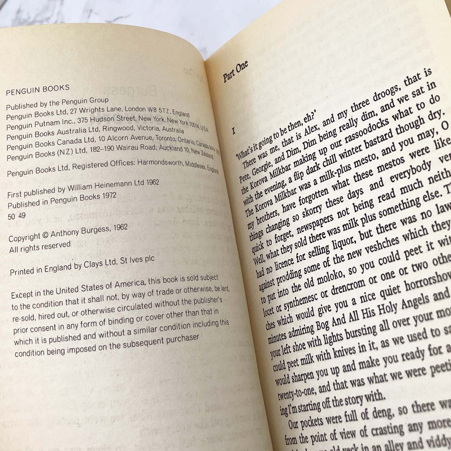 A Clockwork Orange by Anthony Burgess [U.K PAPERBACK] 1998 • Limited Edition • Penguin X Sight and Sound