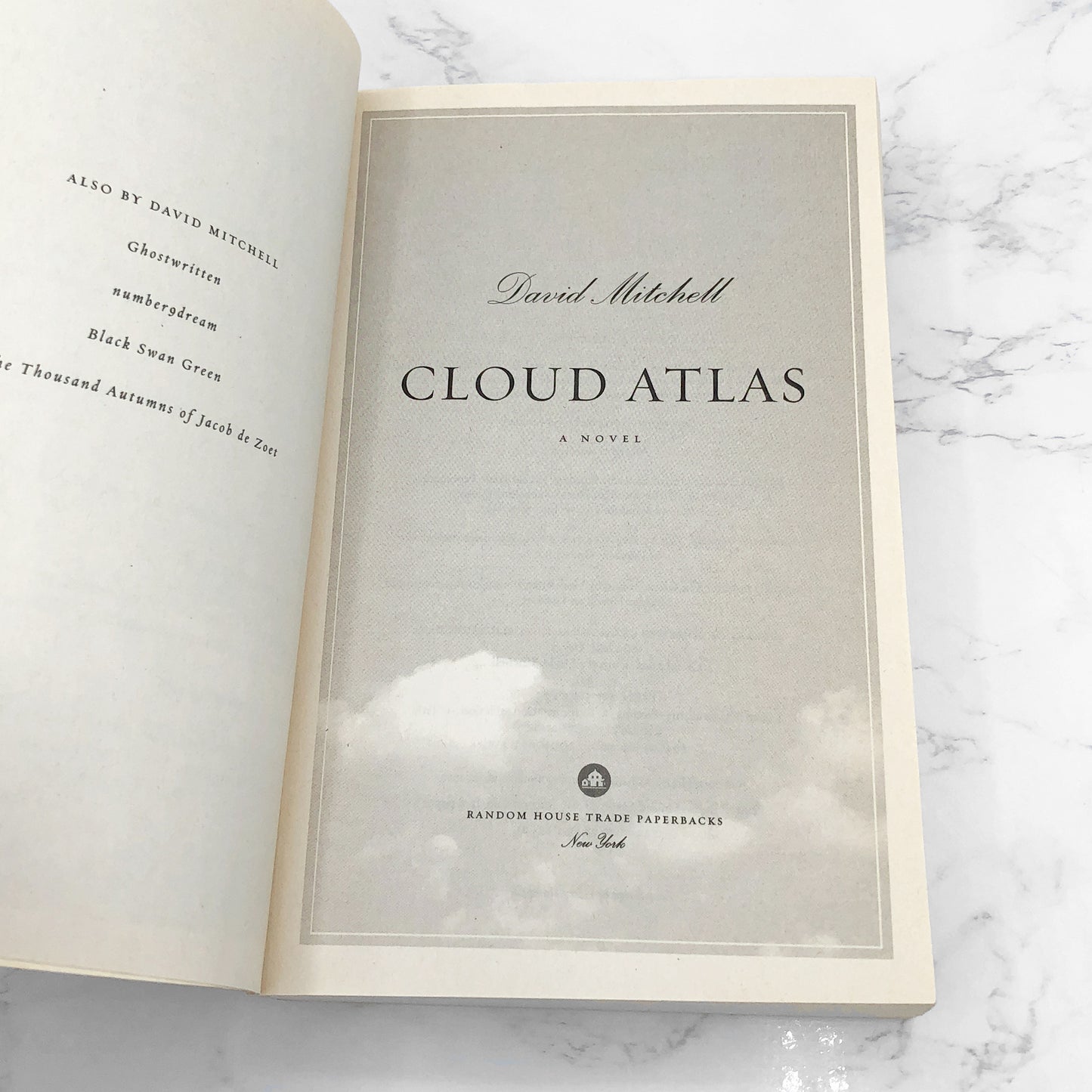 Cloud Atlas by David Mitchell [TRADE PAPERBACK] 2004 • Random House