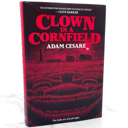 Clown in a Cornfield by Adam Cesare [FIRST EDITION] 2020 • Harper