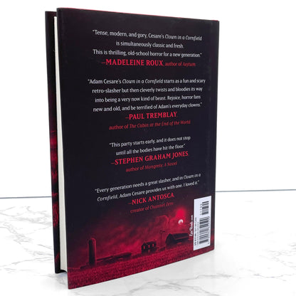 Clown in a Cornfield by Adam Cesare [FIRST EDITION] 2020 • Harper