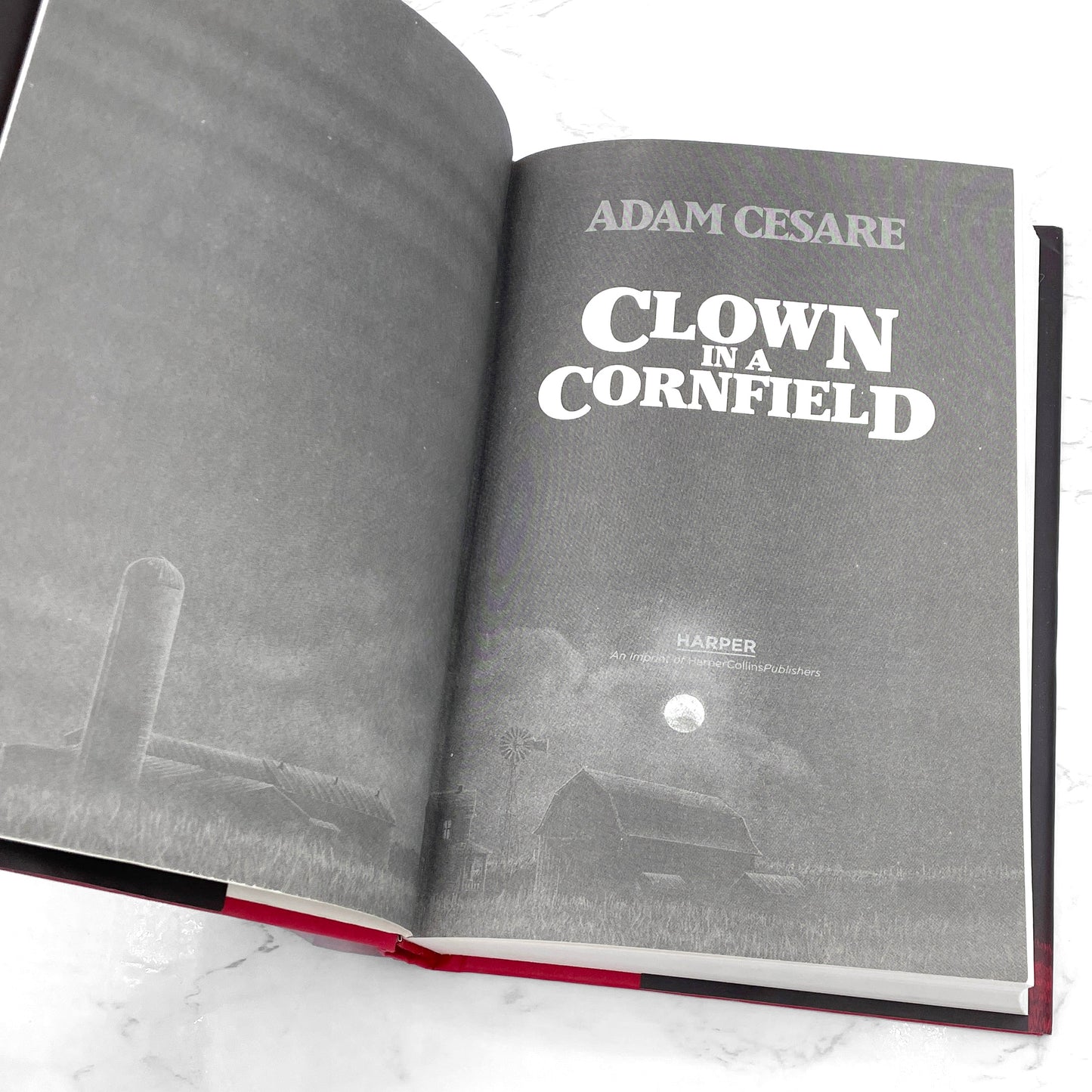 Clown in a Cornfield by Adam Cesare [FIRST EDITION] 2020 • Harper