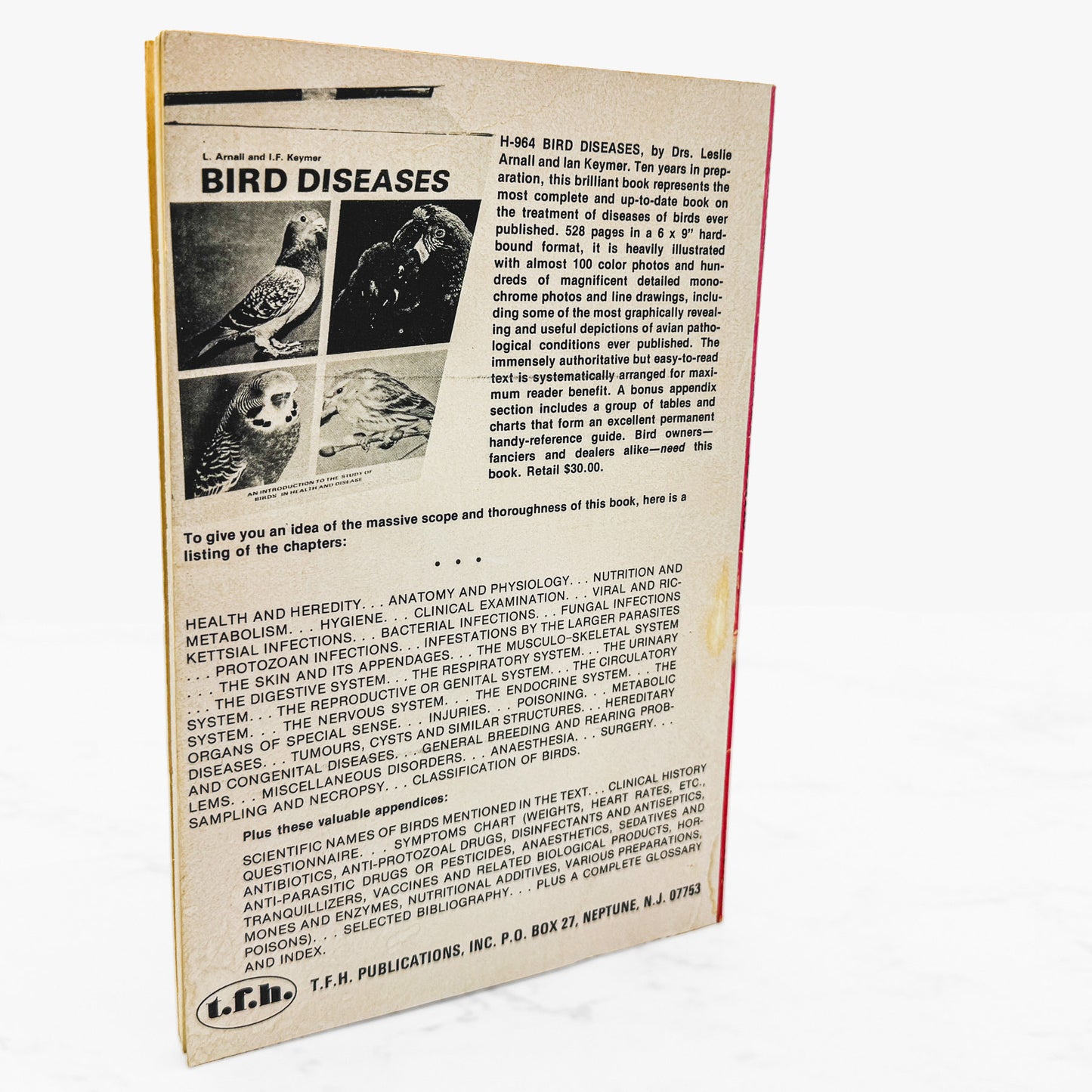 Cockatiels by Nancy Curtis [1963 PAPERBACK] • TFH Publications