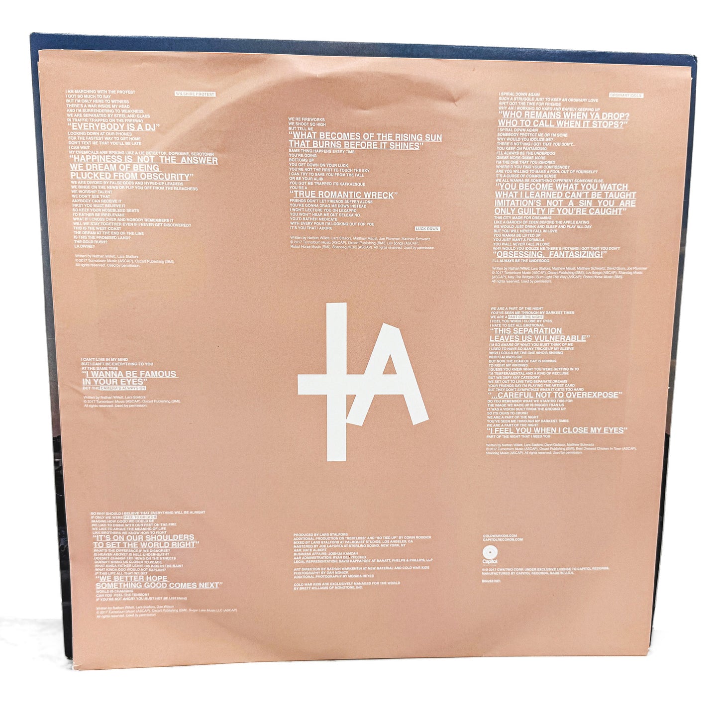 Cold War Kids – LA Divine [VINYL LP] 2017 • Capitol Records