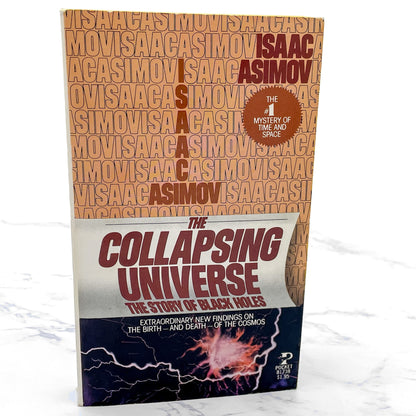 The Collapsing Universe:The Story of Black Holes by Isaac Asimov [FIRST PAPERBACK PRINTING] 1978 • Pocket