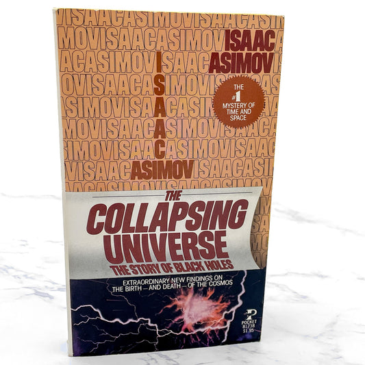 The Collapsing Universe:The Story of Black Holes by Isaac Asimov [FIRST PAPERBACK PRINTING] 1978 • Pocket