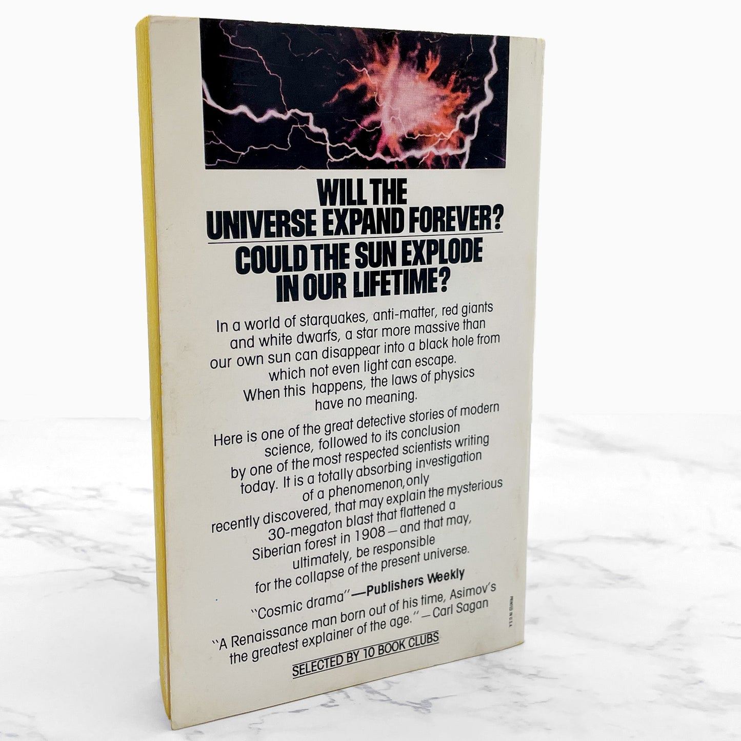 The Collapsing Universe:The Story of Black Holes by Isaac Asimov [FIRST PAPERBACK PRINTING] 1978 • Pocket