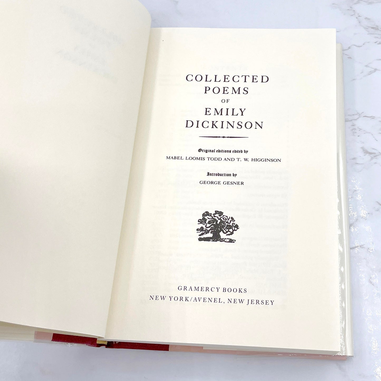 Collected Poems of Emily Dickinson [HARDCOVER OMNIBUS] 1982 • Gramercy