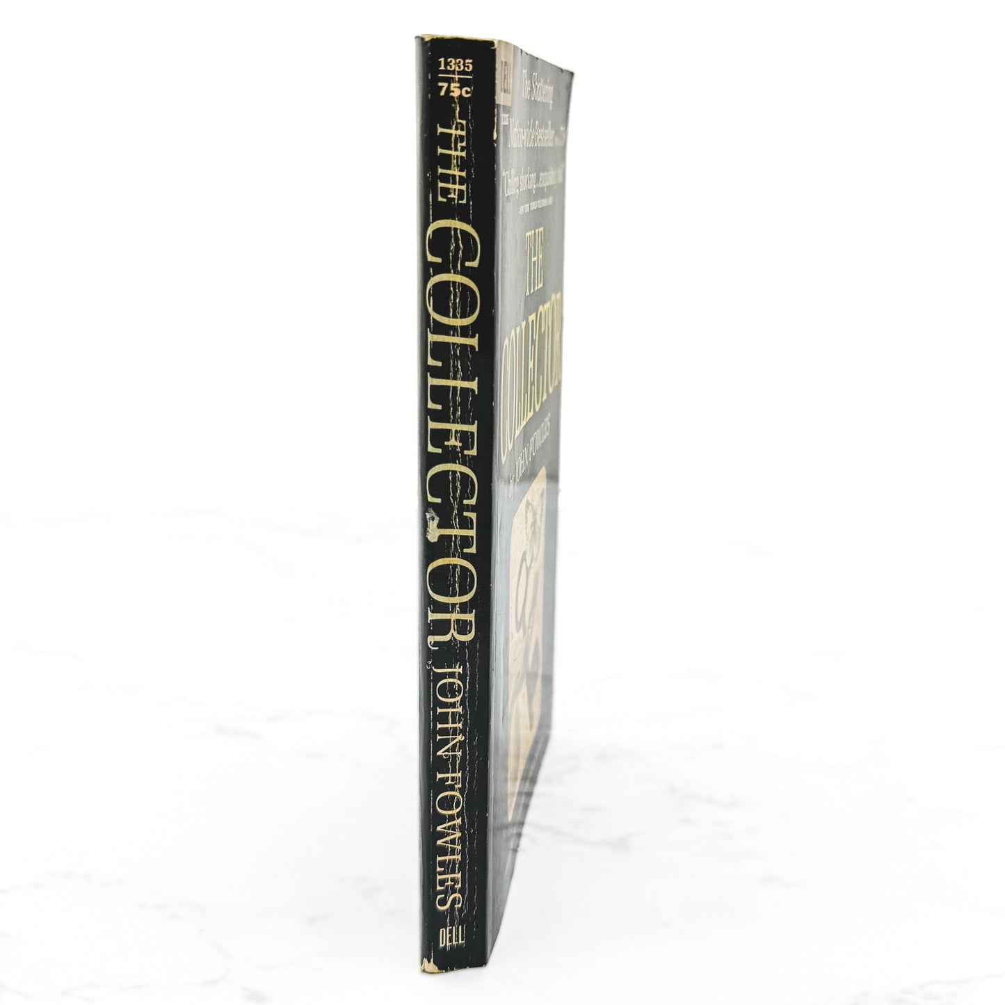 The Collector by John Fowles [FIRST PAPERBACK PRINTING] 1964 • Dell