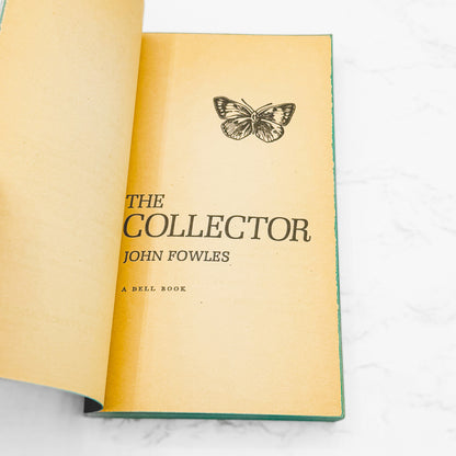 The Collector by John Fowles [FIRST PAPERBACK PRINTING] 1964 • Dell