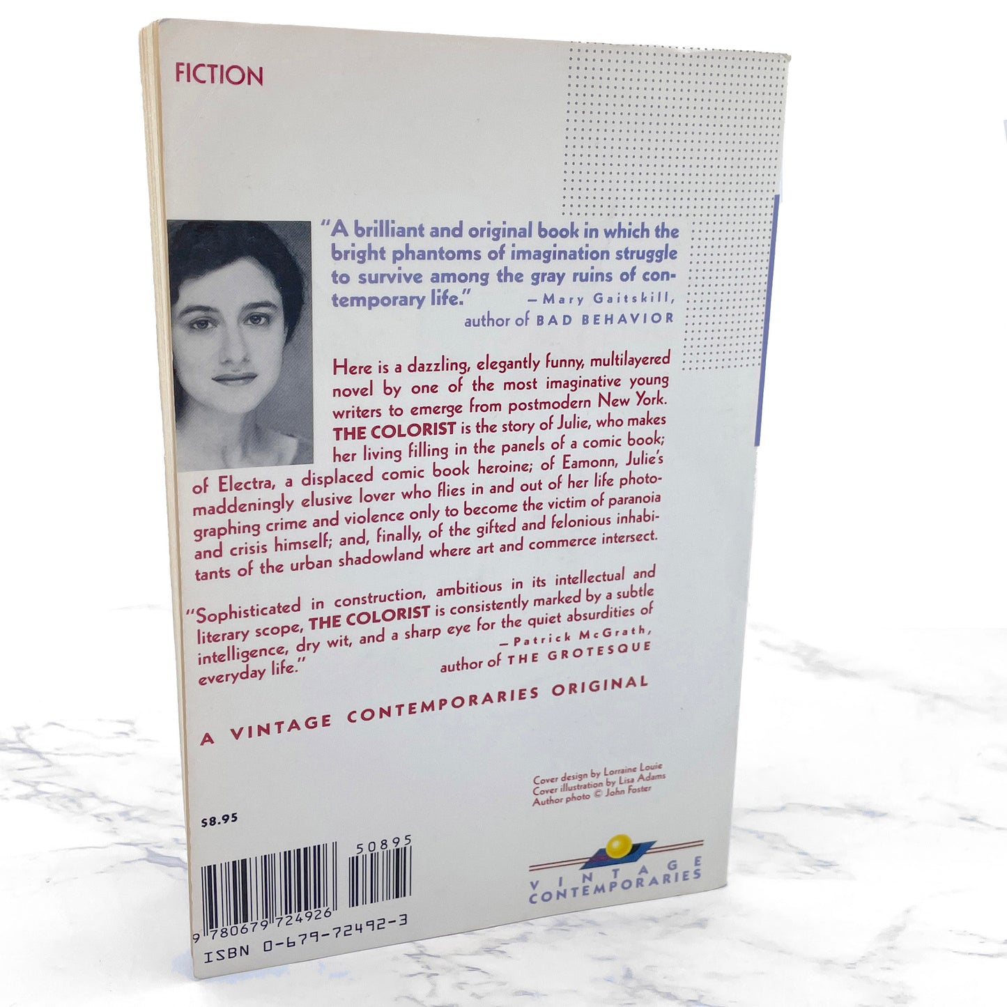 The Colorist by Susan Daitch [U.S. FIRST EDITION • FIRST PRINTING] 1990 • Vintage Contemporaries