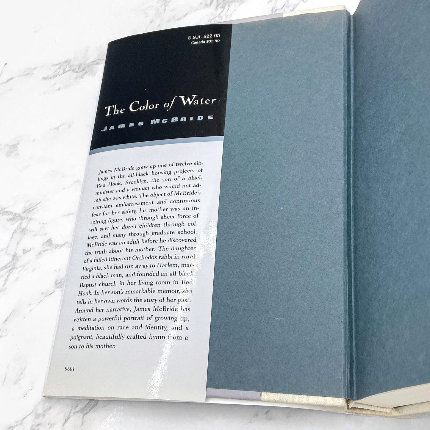 The Color of Water: A Black Man's Tribute to His White Mother by James McBride [FIRST EDITION] 1996 • Riverhead Books