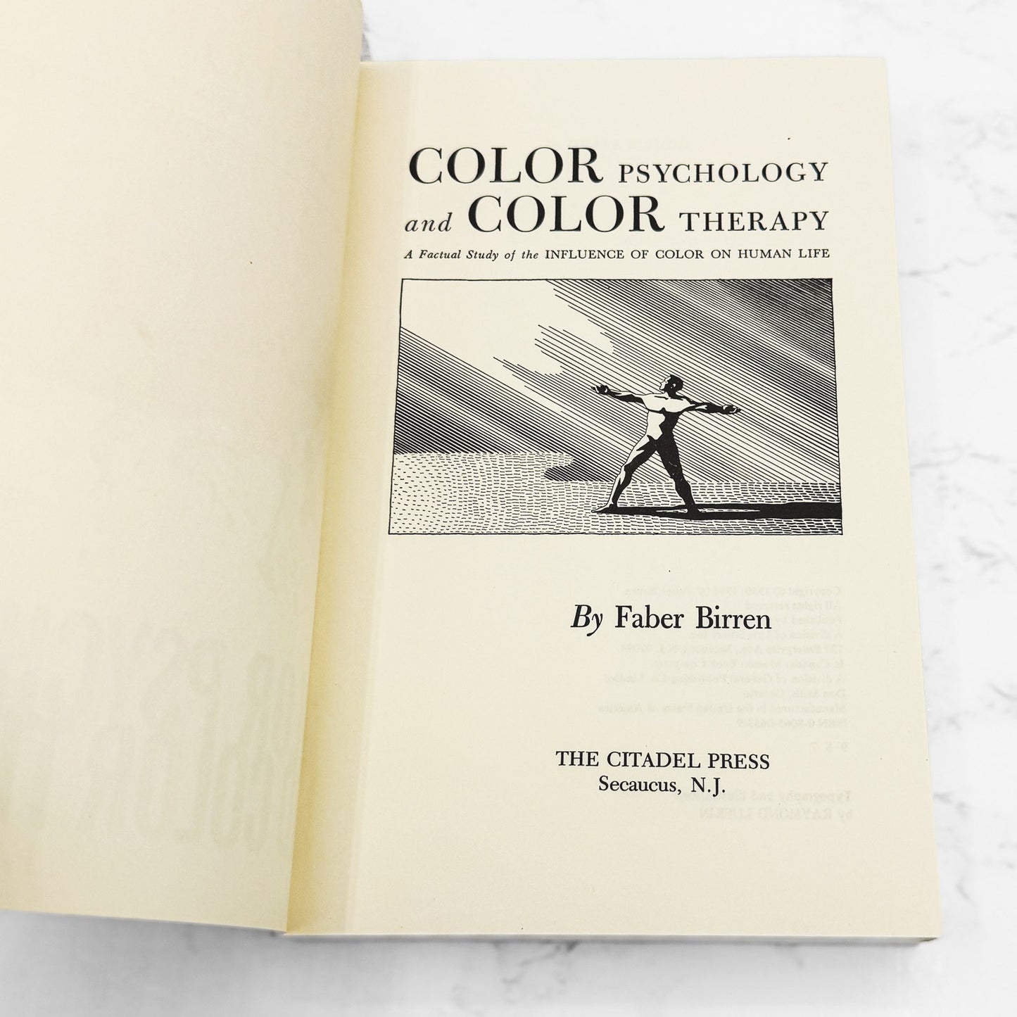 Color Psychology and Color Therapy by Faber Birren [FIRST PAPERBACK EDITION] 1965 • Citadel Press