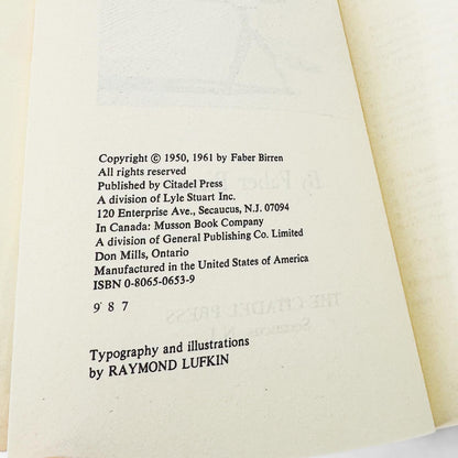 Color Psychology and Color Therapy by Faber Birren [FIRST PAPERBACK EDITION] 1965 • Citadel Press