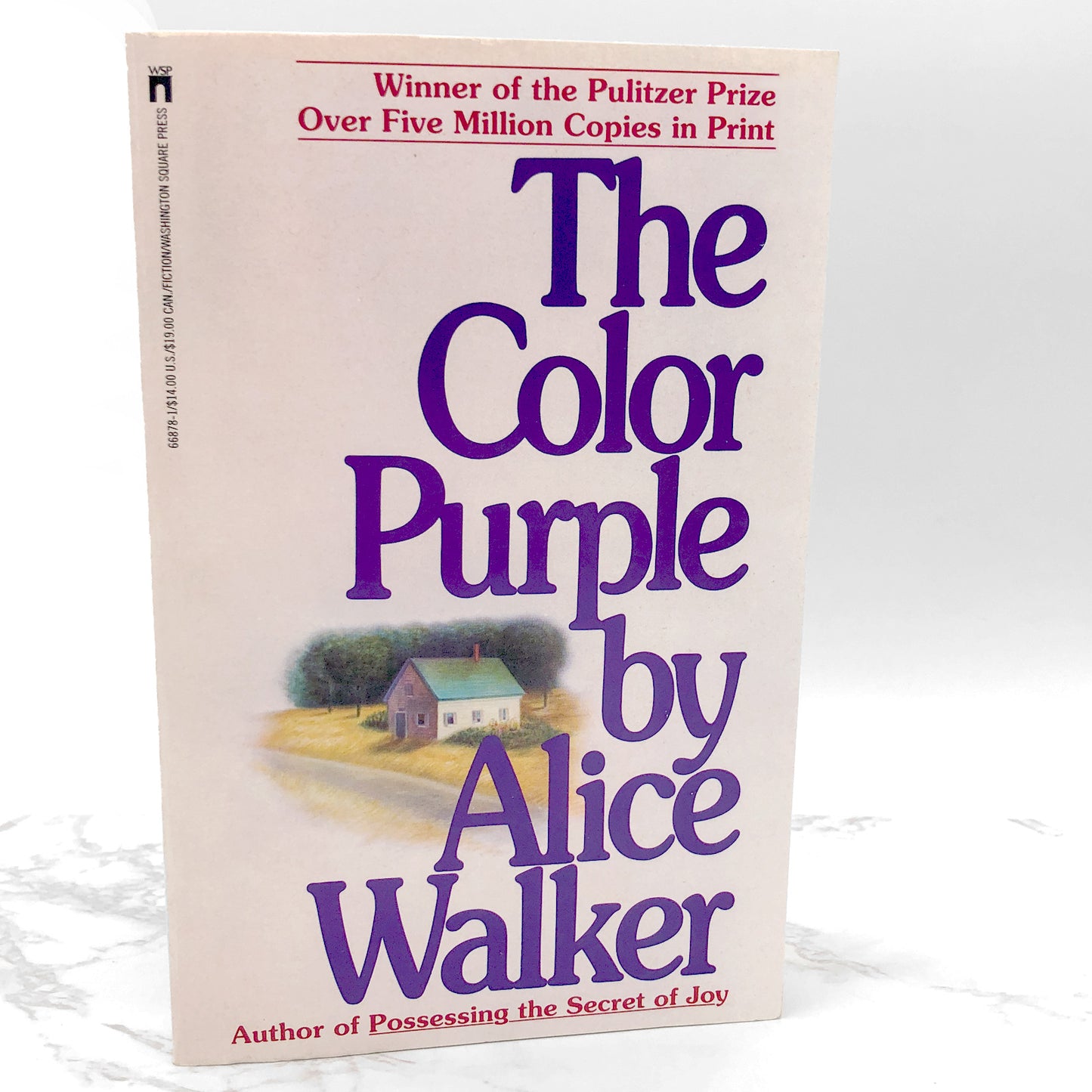 The Color Purple by Alice Walker SIGNED [FIRST PAPERBACK EDITION] 1983 • Washington Square Press • 39th Print / 1992