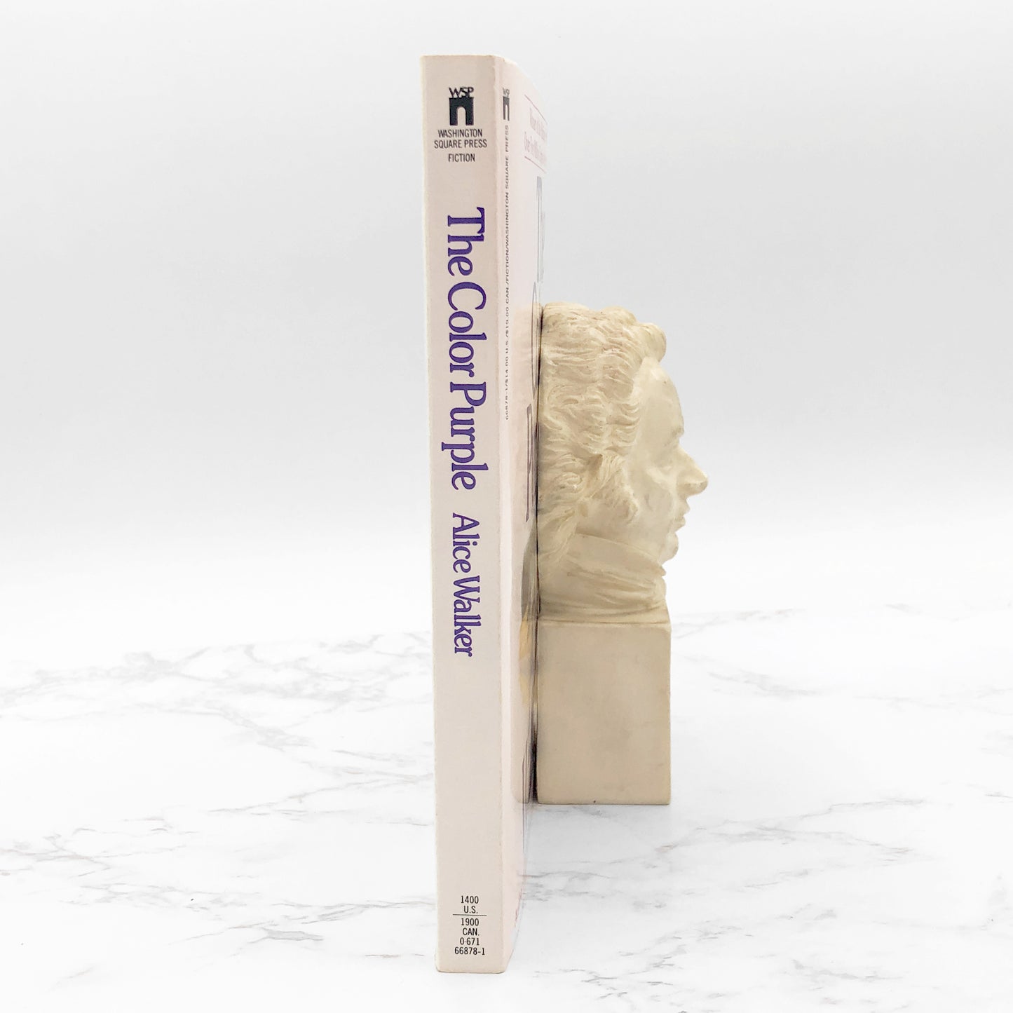 The Color Purple by Alice Walker SIGNED [FIRST PAPERBACK EDITION] 1983 • Washington Square Press • 39th Print / 1992