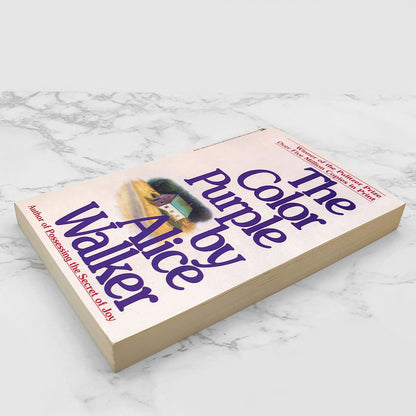 The Color Purple by Alice Walker SIGNED [FIRST PAPERBACK EDITION] 1983 • Washington Square Press • 39th Print / 1992