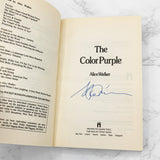 The Color Purple by Alice Walker SIGNED [FIRST PAPERBACK EDITION] 1983 • Washington Square Press • 39th Print / 1992