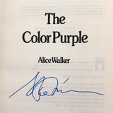 The Color Purple by Alice Walker SIGNED [FIRST PAPERBACK EDITION] 1983 • Washington Square Press • 39th Print / 1992