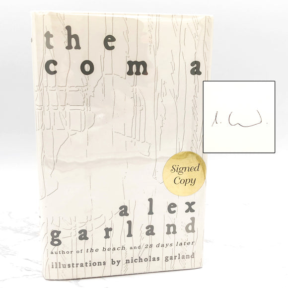 The Coma by Alex Garland SIGNED! [FIRST EDITION • FIRST PRINTING] 2004 • Riverhead