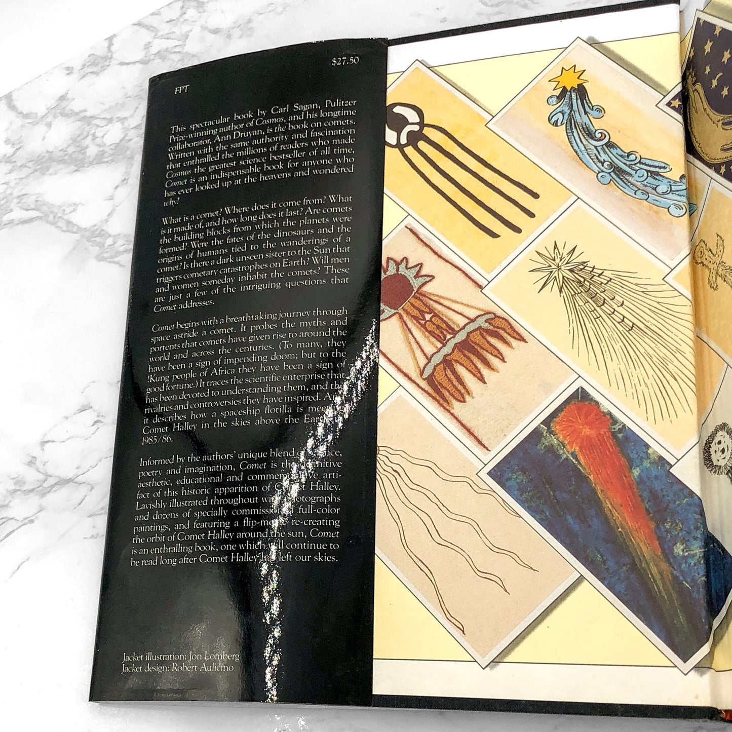 Comet by Carl Sagan & Ann Druyan [FIRST EDITION] 1986 • Random House