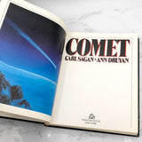Comet by Carl Sagan & Ann Druyan [FIRST EDITION] 1986 • Random House
