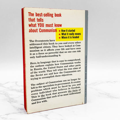 What We Must Know About Communism by Harry and Bonaro Overstreet [FIRST PAPERBACK PRINTING] 1960 • Pocket Books