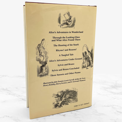 The Complete Illustrated Works of Lewis Carroll [FIRST EDITION OMNIBUS] 1982 • Avenel • First Printing!