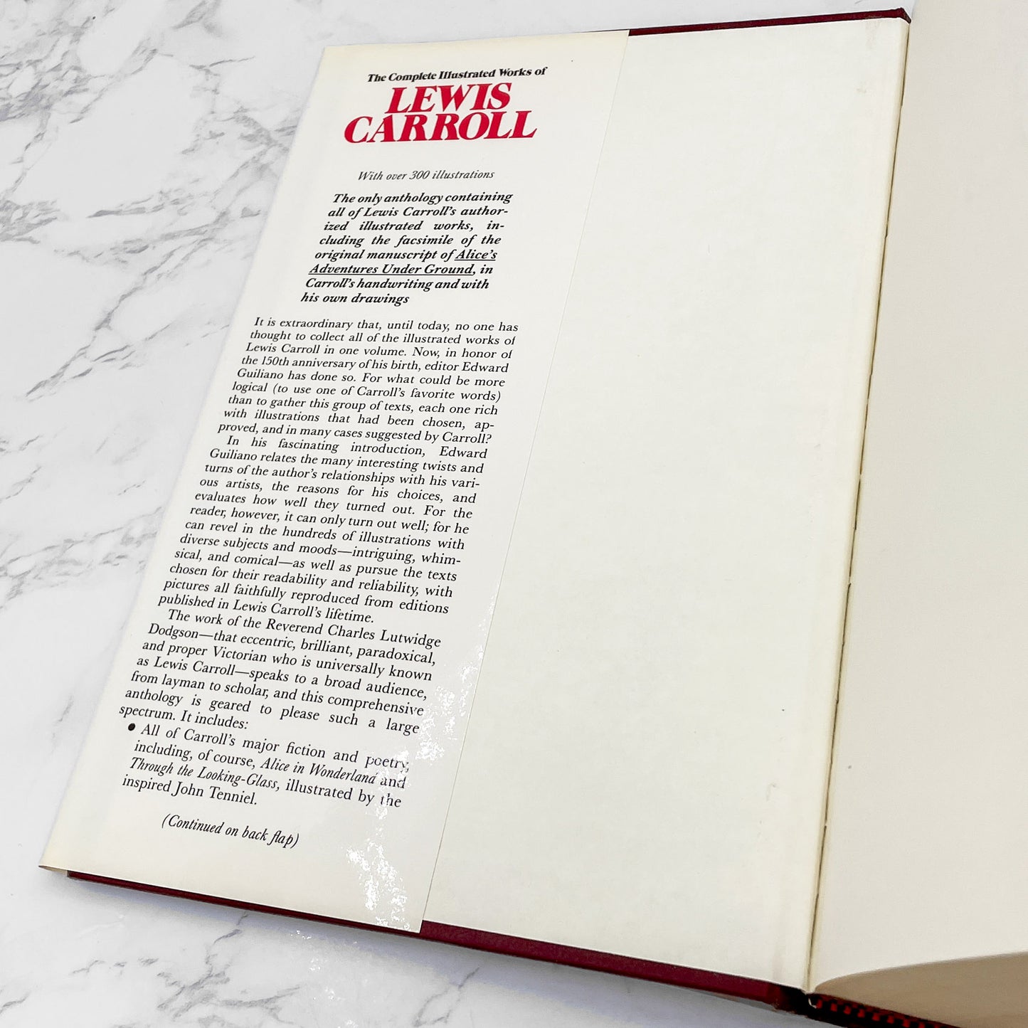 The Complete Illustrated Works of Lewis Carroll [FIRST EDITION OMNIBUS] 1982 • Avenel • First Printing!