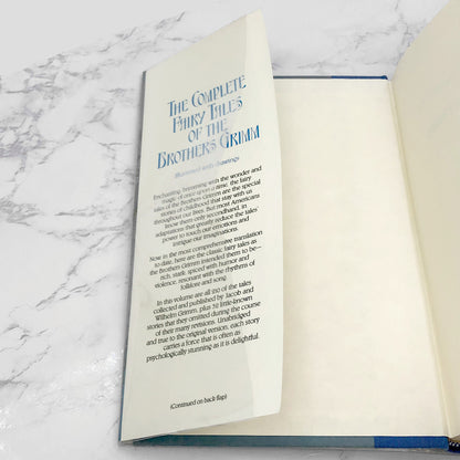 The Complete Fairy Tales of The Brothers Grimm translated by Jack Snipes [ILLUSTRATED HARDCOVER OMNIBUS] 1987 • Bantam